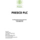 Presco Plc Unaudited Interim Financial Statements for the Period Ended 31 DECEMBER 2025